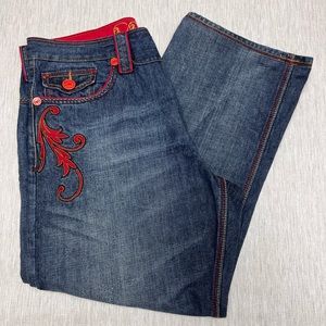 COOGI Jeans Mens 36x29 Embroidered Excellent Condition